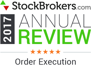 Interactive Brokers reviews: 2017 Stockbrokers.com Awards - 5 Stars - Order Execution