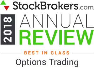 Interactive Brokers reviews: 2018 Stockbrokers.com Awards - rated Best in Class in 2018 for Options Trading